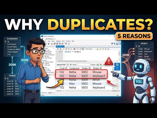 SQL Query Returning Duplicate Records? 5 Common Reasons | Practical Troubleshooting