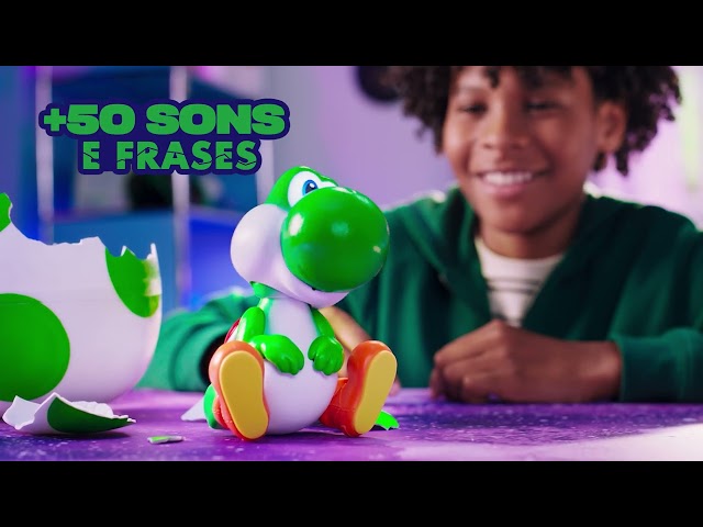 New Interactive Hatchin’ Yoshi from Super Mario Galaxy: The Movie | Sunny Toys