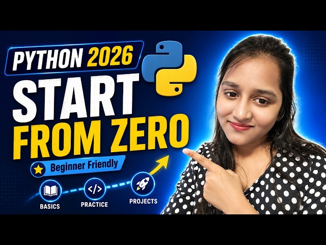 How I'd Learn Python in 2026 If I Started From Zero