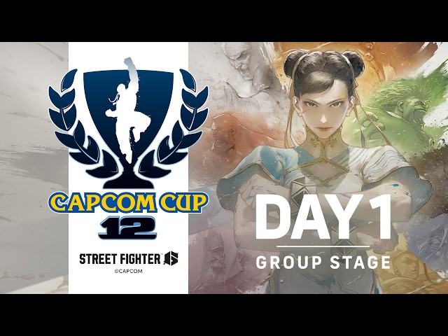 CAPCOM CUP 12 - GROUP STAGE - PHASE 1 - Day1