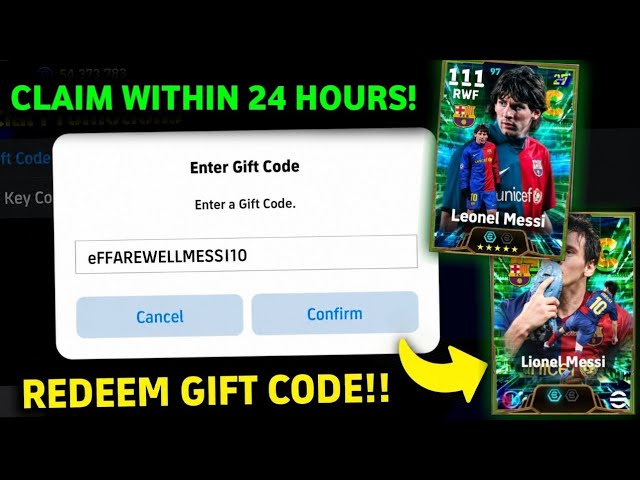 🚨 Konami LEAKS FREE Messi GIFT CODE? 🤯 Messi Retirement Campaign | eFootball 2027 Mobile 