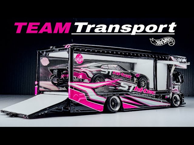 Custom Hot Wheels Drag Team Transporter
