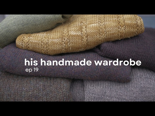 Everything I’ve knit for my husband | Knitting Podcast
