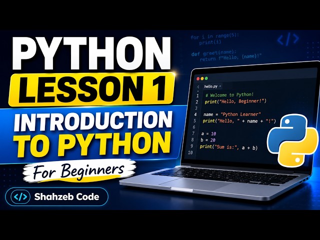 Install Python & PyCharm on Windows | Python for Django #1