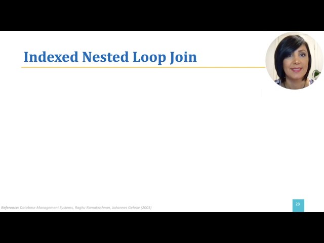 DBS: 4.15. Indexed Nested Loop Join