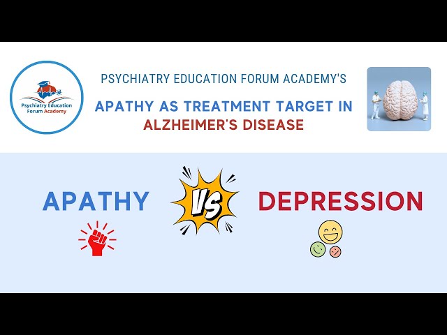 How to Differentiate Apathy versus Depression
