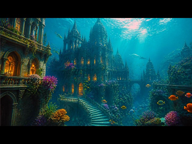 Sunken ancient city art with ChatGPT tutorial