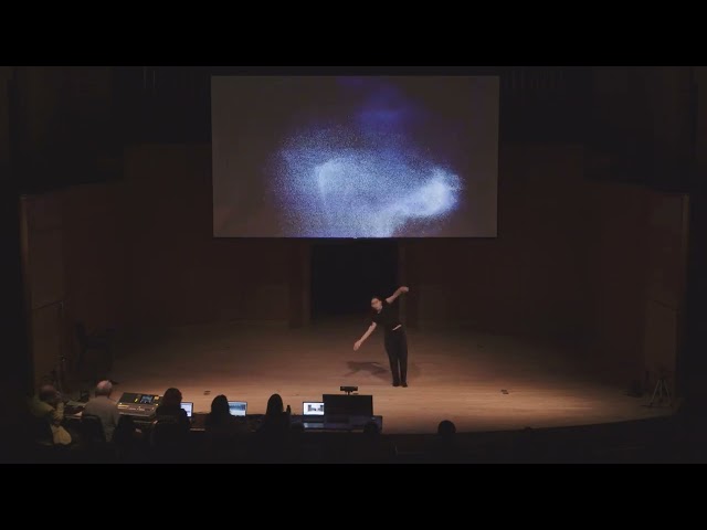 Tsunami, for interactive audio/video and dance