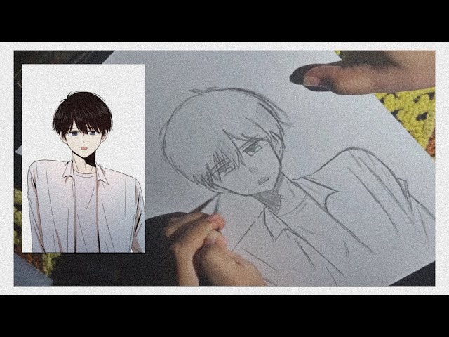 ✍🏻I'M A BEGINNER SKETCH✍🏻•sketching my fav character in webtoon•