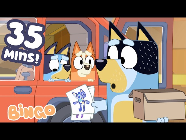 Bingo And Bluey Learn How To Recycle ♻️💙 | Bingo - Official Channel