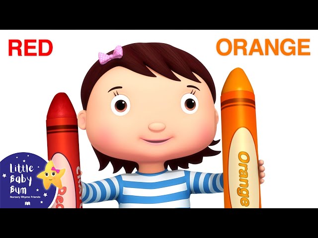 Different Colors! | LBB Kids Songs | ABC's 123's Baby Nursery Rhymes - Learn with Little Baby Bum