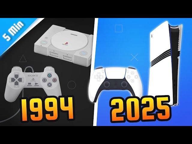 PlayStation’s Evolution in 5 Minutes