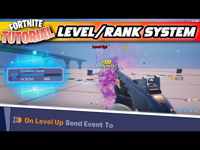 *EASY* How to Create Level/Rank System in Fortnite Creative !