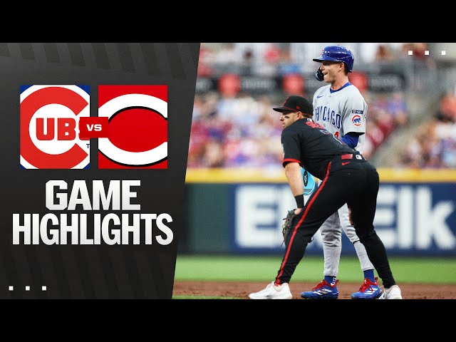 Cubs vs. Reds Game Highlights (9/19/25) | MLB Highlights