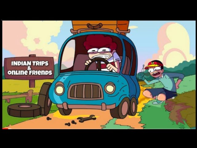 Every Indian Trip Ever | My First Animation Film | Online Friends #notyourtype  #onlinefriends