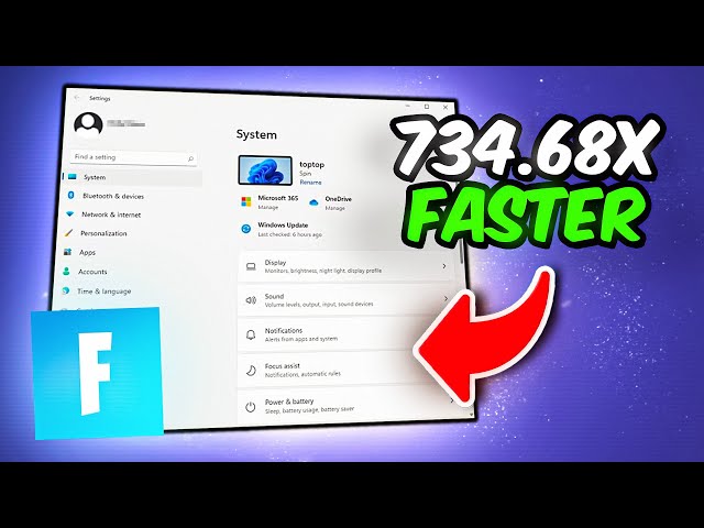 How to Optimize Windows for Fortnite - FPS BOOST & NO DELAY (Windows 11 & 10)