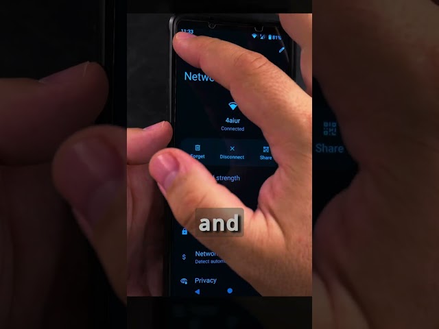 How to Switch Wi-Fi Networks and View Network Properties on Android Devices part 1