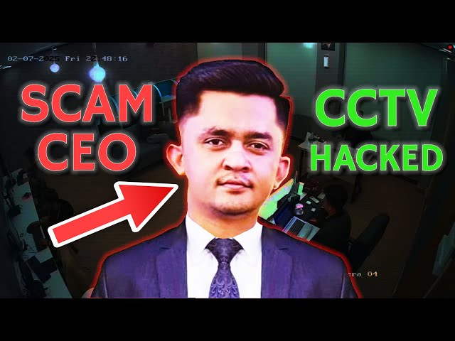 Angry SCAM CEO RAGES When I HACK His CCTV