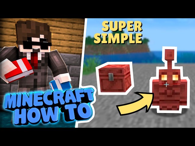 How to Craft & Use a Copper Golem in Minecraft (Super Simple!)