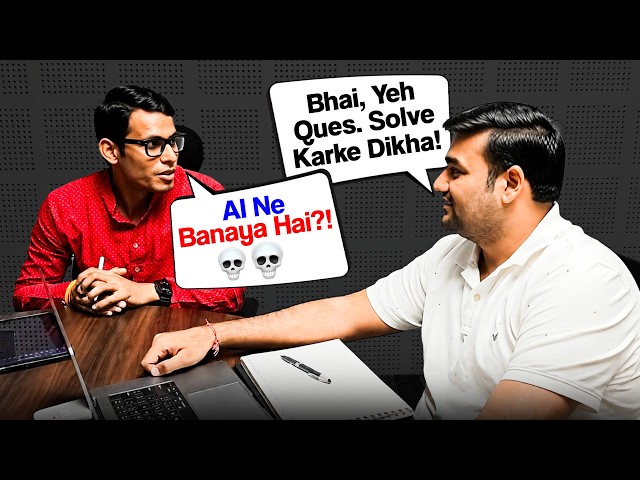 He Challenged Me With an AI-Generated JEE Adv Question…💀