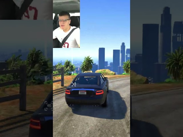 Funny car crash in GTA 5 #gaming #shorts #gta5 #funny #gtaonline #crash