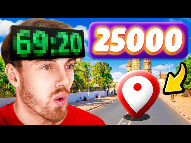 My First EVER Perfect 25,000 on the World Map