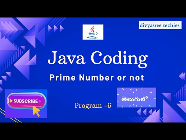 Prime Number or Not in Java | Easy Java Program for Beginners