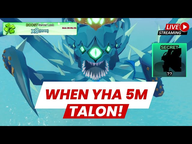 WHEN YHAA 5M [ FREE SERVER X8 ] ! FISH IT ! ROBLOX !