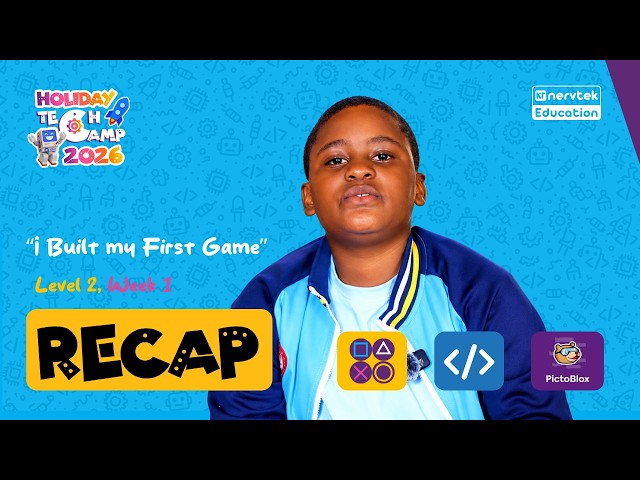 "I Learned How to Build My First Game!" | Holiday Tech Camp Week 1 || Maniaka Ngwese Peace
