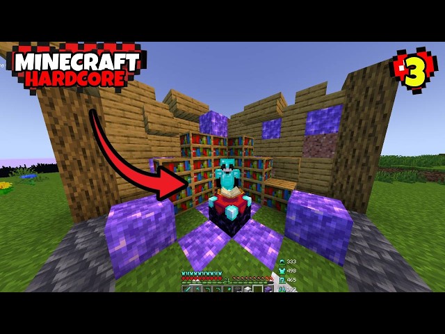 Enchanting Room Hardcore Series Ep 3 | Hardcore Survival Series Java Edition |