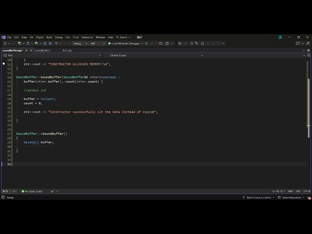 Graphics programming | C++ | Chapter 21 | Move Semantics & RVALUE REFERENCES