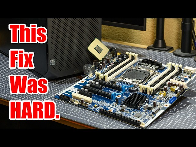 I was NOT Prepared for how Challenging this HP Workstation Repair Would Be!