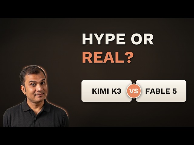 Kimi K3 vs Claude Fable 5: Is It Actually Good? (Honest Full Review)