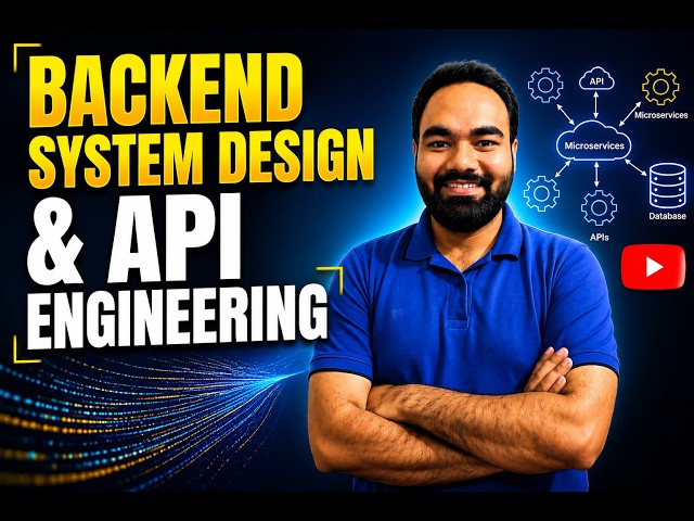 Backend System Design & API Engineering Course Launched 💯🔥