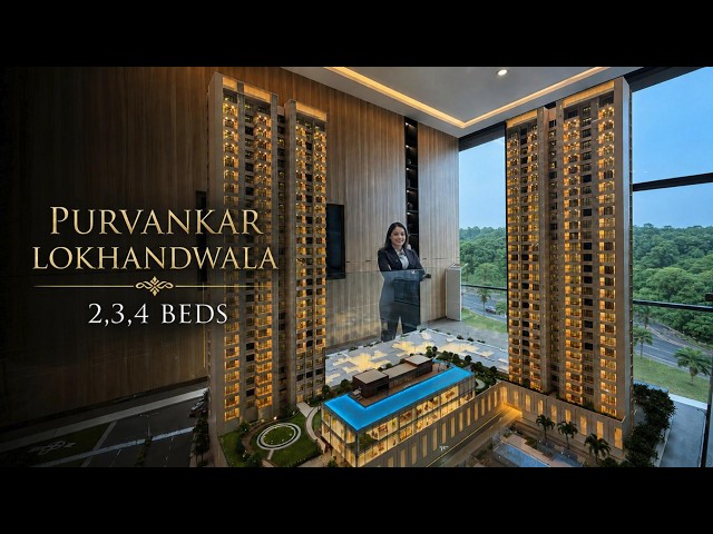 45+ Amenities & 20,000 Sq.Ft. Clubhouse | 2, 3 & 4 BHK | Purvankar, Lokhandwala