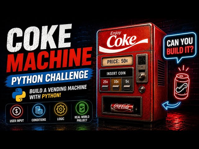 Python Challenge: Can You Build a Coke Machine?