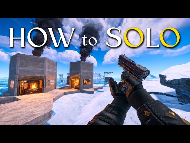 Solo Builder vs 1000 Pop Wipeday - Rust