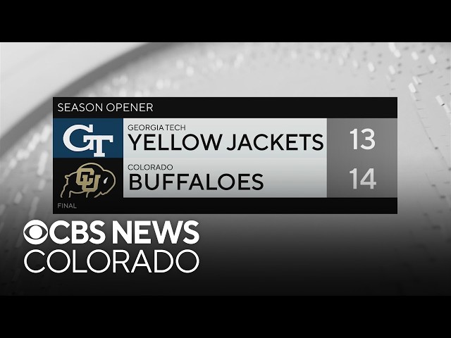 Watch Coach Deion Sanders talk about Colorado Buffaloes Week 1 win over Georgia Tech