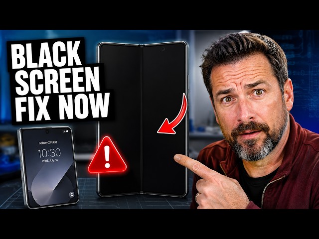 How To Fix Galaxy Z Fold 8 Screen Not Working