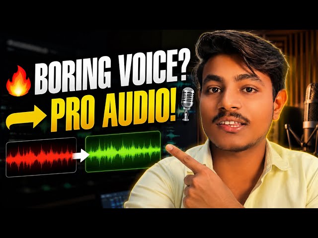 Apni Boring Voice Ko PROFESSIONAL Audio Mein Convert Karo 🔥 | AI Voice Enhancement