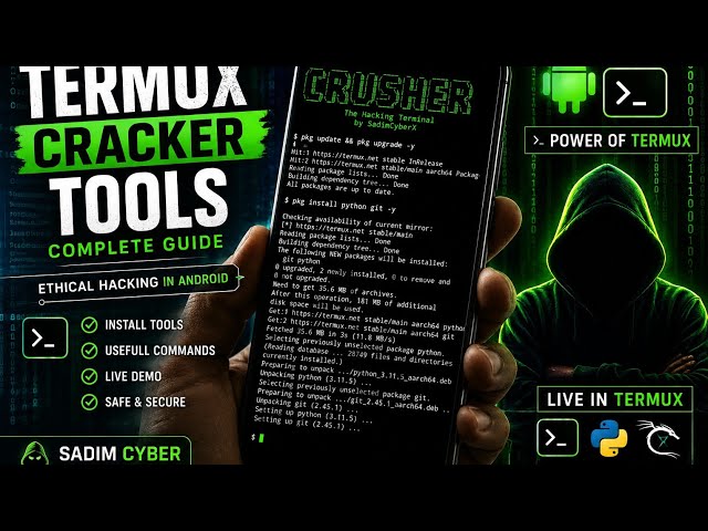 🔥 Termux Complete Guide 2026 | Powerful Commands & Ethical Hacking on Android