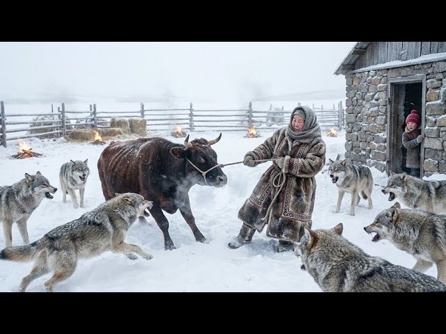Surviving −71°C in Yakutia: Saving a Cow While Wolves Circle