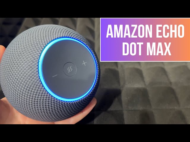 Amazon Echo Dot Max Smart Speaker with Alexa+ - Graphite Unboxing
