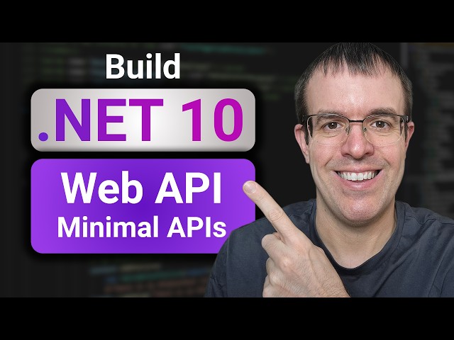 Build a .NET 10 Web API + Minimal APIs (EF Core, SQL Server)