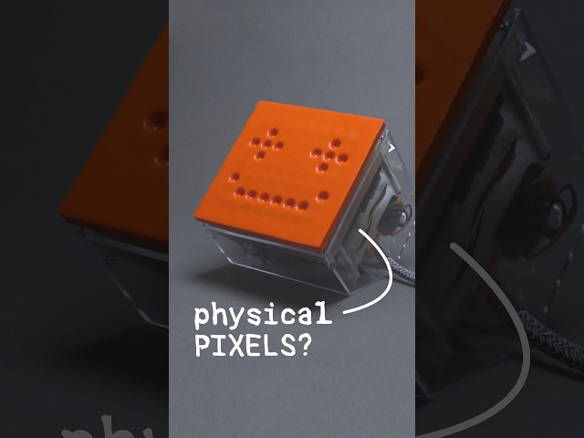 Air powered Display? #3dprinting #tech #softrobotics