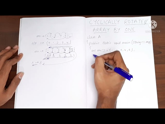 Cyclically Rotate Array by One | Java