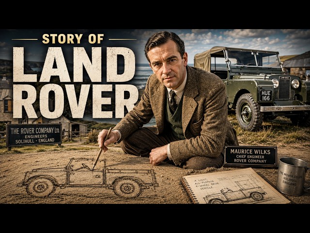 The Engineer Who Drew a Farm Vehicle in the Sand—and Created Land Rover