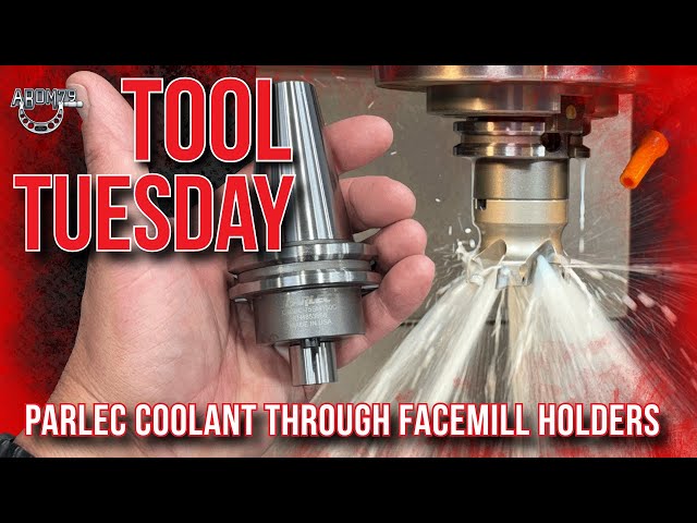 Tool Tuesday: Parlec Coolant Through Facemill Holders