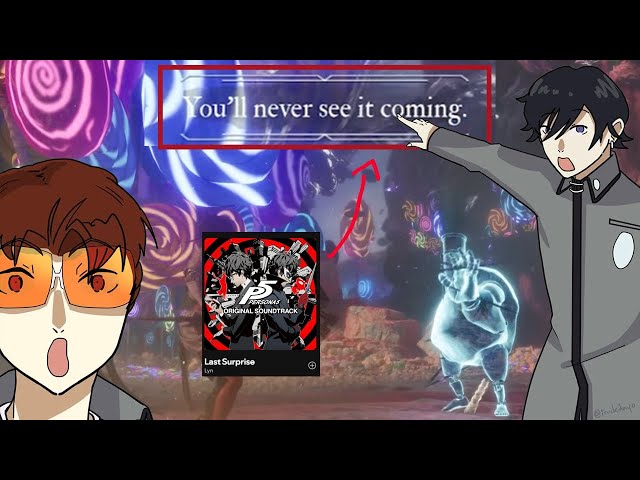 IS THAT A PERSONA 5 REFERENCE!?