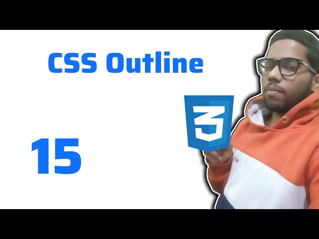 15 css outline explained | difference between border & outline